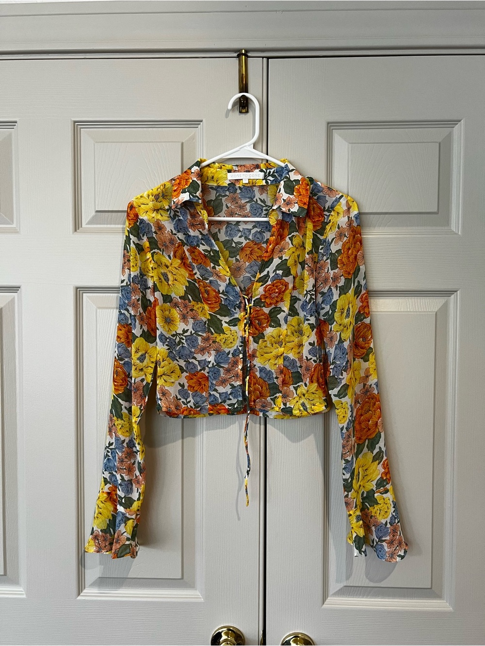 Revolve/More To Come Robbin Ruffle Top - Picture 2 of 6